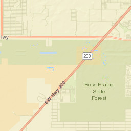 Rolling Ranches Florida Street Map