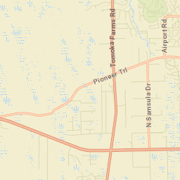 Samsula Florida Street Map