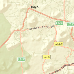 Tinajo Street Map