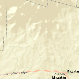 Mazatán Street Map