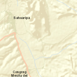 Sahuaripa Street Map