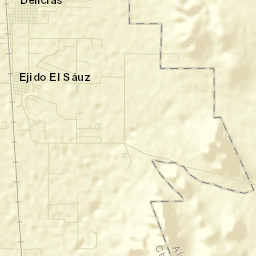 El Sauz Street Map