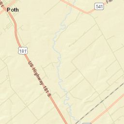 Poth Street Map