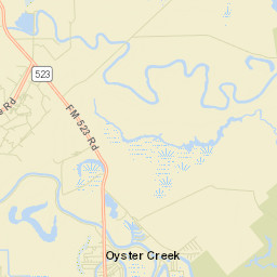Oyster Creek Street Map