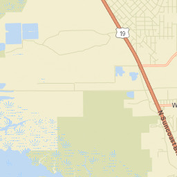 Red Level Florida Street Map