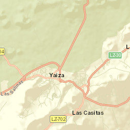 Yaiza Street Map