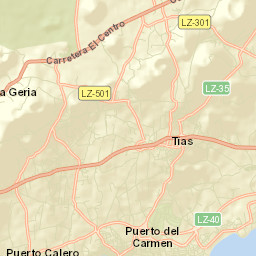 Puerto del Carmen Street Map