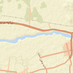 Fahraj Street Map