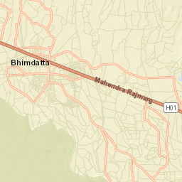 Mahendranagar Street Map