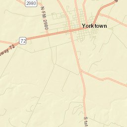 Yorktown Street Map