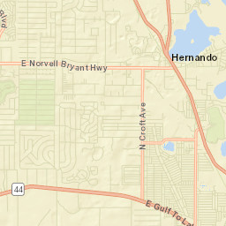 221-239 West Gulf to Lake Highway, Lecanto Street Map