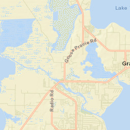 Mid Florida Lakes Florida Street Map