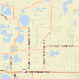 Seneca Florida Street Map