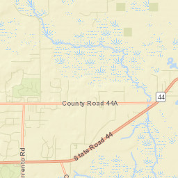 Seminole Springs Florida Street Map