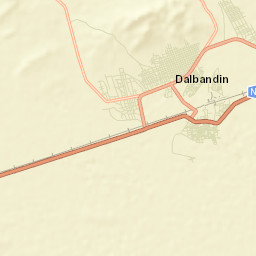 Dalbandin Street Map