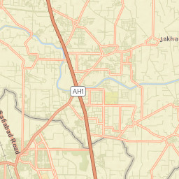 Narela Street Map