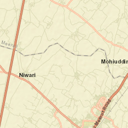 Niwari Street Map