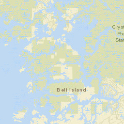 Ozello Florida Street Map