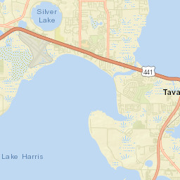 Silver Lake Florida Street Map