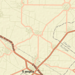 Kheri Sampla Street Map