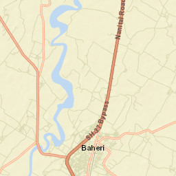 Baheri Street Map