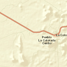La Colorada Street Map
