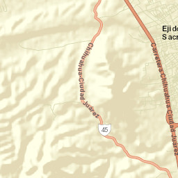 Chihuahua Street Map