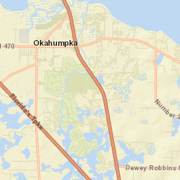 Pumpkin Center Florida Street Map