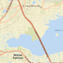 Sunland Estates Florida Street Map