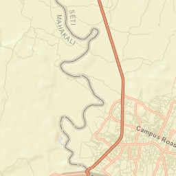 Dhangaḍhi̇̄ Street Map
