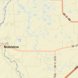 Wahoo Florida Street Map