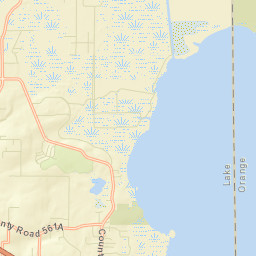 Howey Height Florida Street Map