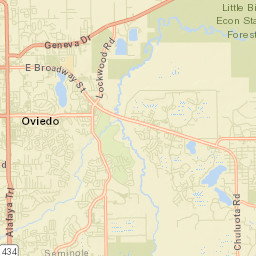 Lake Charm Florida Street Map