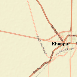 Khanpur Street Map