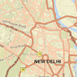 North Delhi Street Map