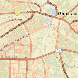 Sahibabad Street Map
