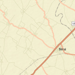 Sirsi Street Map