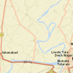 Pilibhit Street Map