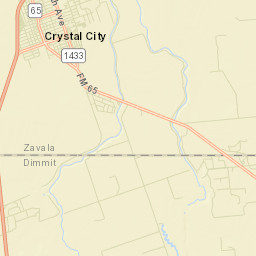 Crystal City Street Map