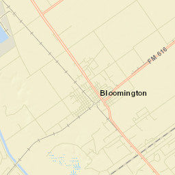 Bloomington Street Map