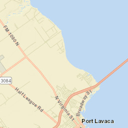 Port Lavaca Street Map