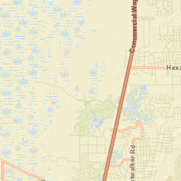 North Weeki Wachee Street Map