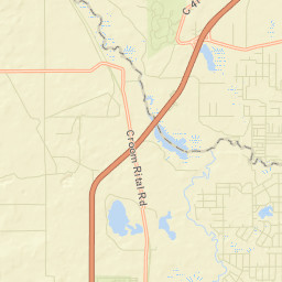Croom Florida Street Map