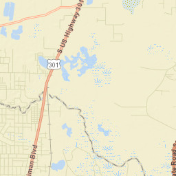 Terrell Florida Street Map