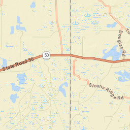 Slones Ridge Florida Street Map