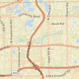 Union Park Florida Street Map