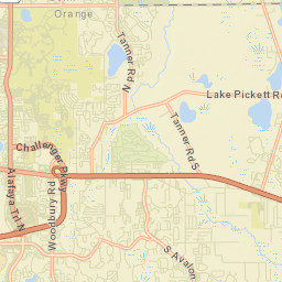 Lockwood Florida Street Map