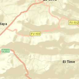 La Oliva Street Map