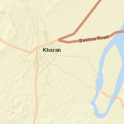 Kharan Street Map