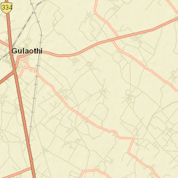 Gulaothi Street Map